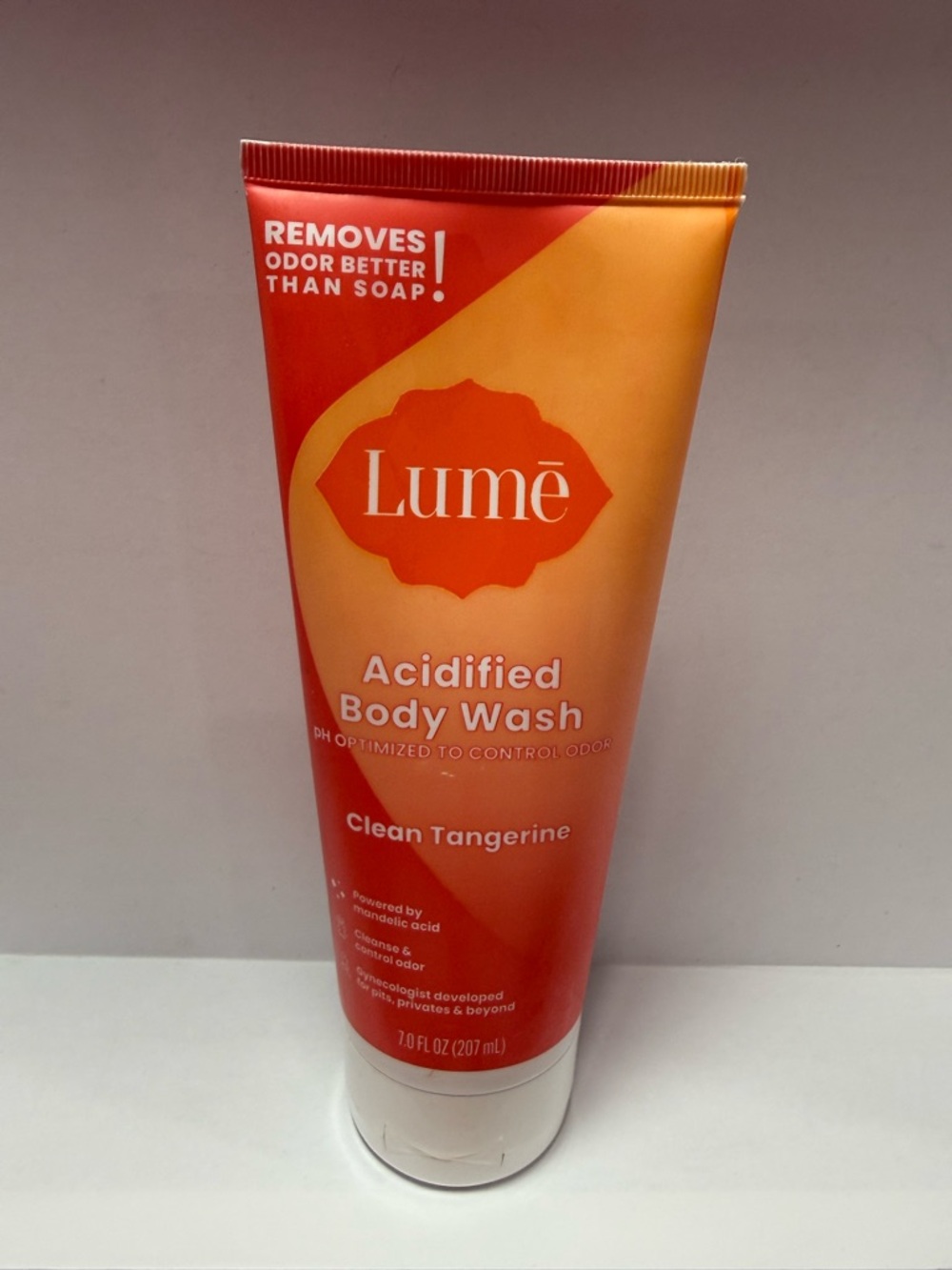 Lume Acidified Body Wash Clean Tangerine 7 oz – New Sealed